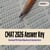 CMAT 2026 Answer Key: Download PDF, Raise Objections & Calculate Score