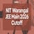NIT Warangal Cutoff JEE Main 2025 (Out) - Check here