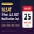 NLSAT 3-Year LLB 2027 Notification: Exam Date, Eligibility, Exam Pattern