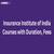 Insurance Institute of India Courses with Duration, Fees