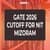 NIT Mizoram GATE Cutoff 2025 - Check Previous Year Cutoff Here