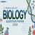 Punjab Board PSEB Class 12 Biology Question Paper 2026 (Feb 26) – PDF Download