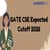 GATE CSE Expected Cutoff 2026