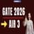 GATE 2026 AIR 3 (Out): Topper Rank, Score, Branch, Preparation Strategy, Interview