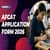 AFCAT 1 Application Form 2026 - Correction Window (Closed)