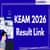 KEAM 2026 Result Link Out at cee.kerala.gov.in - Check by Application Number