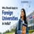 Who Should Apply to Foreign Universities in India?