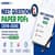 NEET Previous Year Question Paper (2018–2026) with Answers & Detailed Explanations - FREE PDF Download