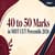 40 to 50 Marks in MHT CET Percentile 2026: Expected Percentile, Rank, College Chances