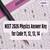 NEET 2026 Physics Answer Key for Code 11, 12, 13, 14 - Download PDF
