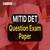 MITID DET Question Paper, Download Previous Year Papers & Sample Paper PDF