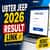UBTER JEEP 2026 Result Link Out at ubterjeep.co.in: Download Scorecard Here