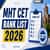 MHT CET Rank List 2026: Merit List, State Rank & Download PDF