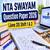 NTA SWAYAM Question Paper 2026 (June 20): Download Shift 1 & 2 Solutions PDF Here