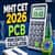 MHT CET 2026 PCB Percentile Calculator: Estimate Your Percentile Score