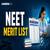 NEET Merit List 2026 - All India Rank and State-wise Rank List