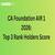 CA Foundation AIR 1 May 2026: Shikha Jain Tops CA Foundation May 2026: Top 3 Rankholders Score Over 1100 Marks