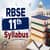 Rajasthan Board RBSE 11th Syllabus 2026-27 - Download Subject-wise PDF