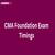 CMA Foundation Exam Timings for Dec 2026 Session