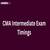 CMA Intermediate Exam Timings for Dec 2026 Session