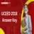 UCEED 2018 Answer Key: Download PDF of Official Question Paper and Answer Key