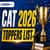 CAT 2026 Toppers List: 100 Percentile Scorers, Result Statistics, Interviews, Scores & Success Stories