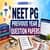 NEET PG Previous Year Question Papers with Solutions: Download PDF