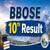 BBOSE 10th Result 2026 June Session, Check BBOSE Result Direct Link