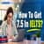 How To Get 7.5 In IELTS?