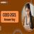 CEED 2021 Answer Key: Check Correct Answers & Question Paper