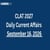 CLAT 2027 Daily Current Affairs - September 16, 2026 | SIR Voter Deletions, UPI MDR, Red Sea-Hormuz Blockades