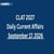 CLAT 2027 Daily Current Affairs - September 17, 2026 | Mining Amendment, EPFO Wage Ceiling