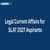 Legal Current Affairs for SLAT 2027 Aspirants