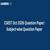 CSEET Oct 2026 Question Paper: Subject-wise Question Paper