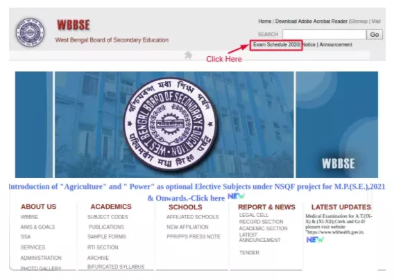 West Bengal Madhyamik Routine 2021 Wb 10th Exam Date