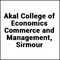 Akal College of Economics Commerce and Management, Sirmour