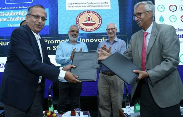 IIT Madras, CII Collaborate To Promote Innovative Green Startups IIT Madras, CII Collaborate To Promote Innovative Green Startups