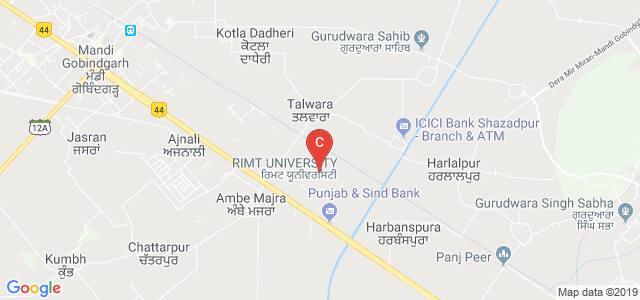 RIMT-INSTITUTE OF ENGINEERING AND TECHNOLOGY, Dera Mir Miran-Mandi Gobindgarh Rd, Punjab, India