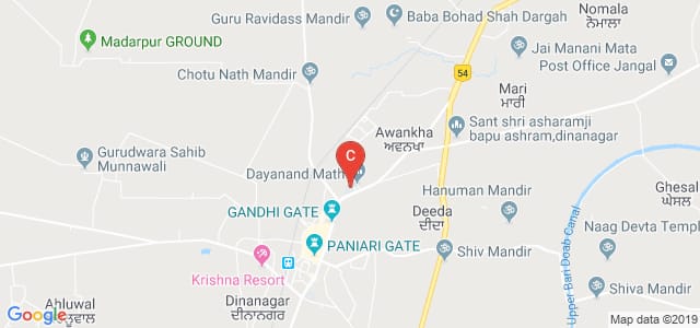 SWAMI SARVANAND INSTITUTE MANAGEMENT & TECHNOLOGY, Road, Dinanagar, Punjab, India