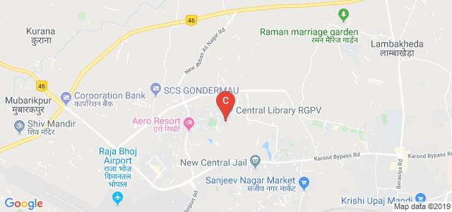 Rajiv Gandhi Proudyogiki Vishwavidyalaya, Airport Rd, Abbas Nagar, Gandhi Nagar, Bhopal, Madhya Pradesh, India