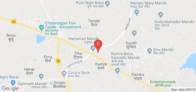 Jharkhand Rai University, Ratu Raod, Chanakyapuri Colony, Kamre, Ranchi, Jharkhand, India