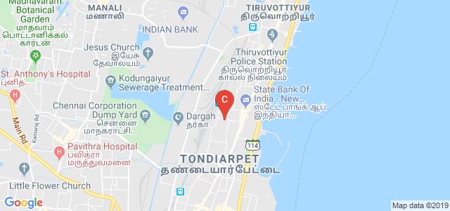 Government Polytechnic College, R.K.Nagar, Dr Radha Krishan Nagar, Kamaraj Colony Road, New Washermenpet, Tondiarpet, Chennai, Tamil Nadu, India