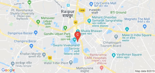 Govt. Dudhdhari Bajrang Girls' Post-Graduate Autonomous College, Kalibadi Chowk, Nehru Nagar, Budhapara, Raipur, Chhattisgarh, India