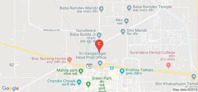 Hindumal Kot Road, Water Works Colony, Sri Ganganagar, Rajasthan 335001, India