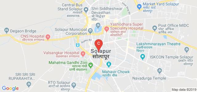 Sangameshwar College, Rupa Bhavani Road, South Sadar Bazar, Lashkar, Solapur, Maharashtra, India