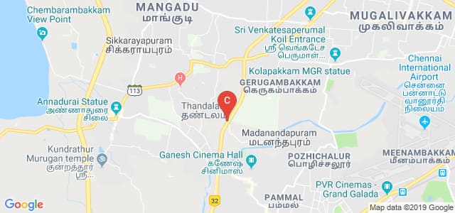 Service Rd, Sadanandapuram, Thandalam, Tamil Nadu, India