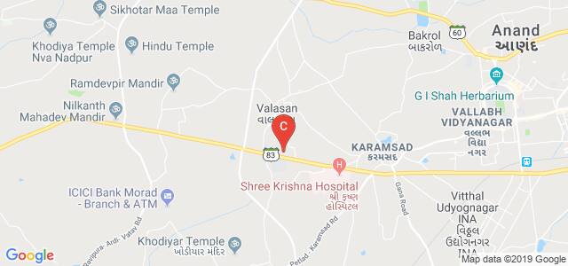 Shivam Pharmaceutical Studies and Research Centre, Anand - Sojitra Road, Gujarat, India