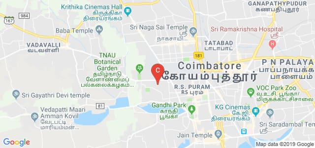 Agricultural Engineering College and Research Institute, Lawley Road, Tamil Nadu Agricultural University, PN Pudur, Coimbatore, Tamil Nadu, India