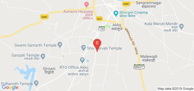 Sahakar Maharshi Shankarrao Mohite-Patil Institute of Technology and Research, Yashwantnagar, Akluj, Maharashtra, India