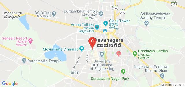 Shamanur Road, MCC B Block, MCC, Davanagere, Davangere, Karnataka, India